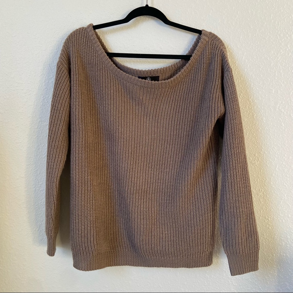 Missguided Off The Shoulder Sweater